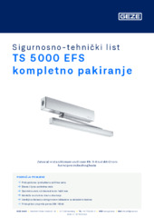 TS 5000 EFS kompletno pakiranje Sigurnosno-tehnički list HR
