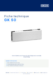 GK 50 Fiche technique FR