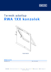 RWA 1XX konzolok Termék adatlap HU