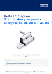 Standardowy wspornik skrzydła do OL 90 N / OL 95  * Karta katalogowa PL