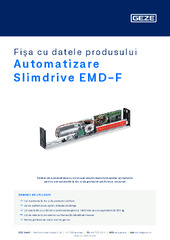 Automatizare Slimdrive EMD-F Fișa cu datele produsului RO