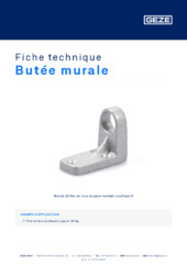 Butée murale Fiche technique FR