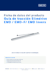 Guía de tracción Slimdrive EMD / EMD-F/ EMD Invers Ficha de datos del producto ES