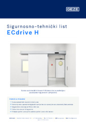 ECdrive H Sigurnosno-tehnički list HR