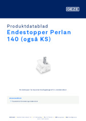 Endestopper Perlan 140 (også KS) Produktdatablad NB