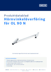 Übertragung für Eckwinkel oder Band Produkt Produktdatablad SV