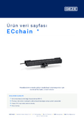 ECchain  * Ürün veri sayfası TR
