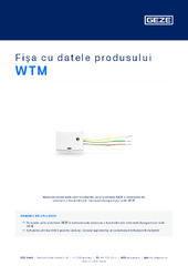 WTM Fișa cu datele produsului RO
