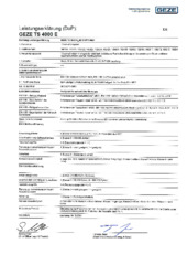 Declarations of performance BG DA DE EL EN ES ET FI FR HR HU IT LT LV NL NB PL PT RO SK SL SV (762516)