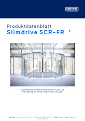 Slimdrive SCR-FR  * Produktdatenblatt DE