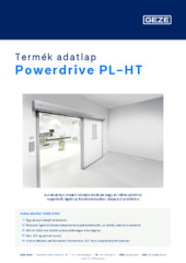 Powerdrive PL-HT Termék adatlap HU