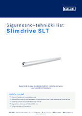 Slimdrive SLT Sigurnosno-tehnički list HR