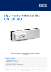 US 50 RD Sigurnosno-tehnički list HR