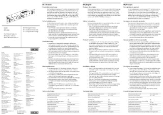 Installation instructions DE EN FR (790617)