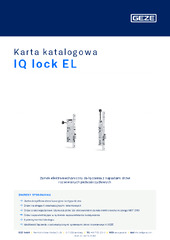 IQ lock EL Karta katalogowa PL