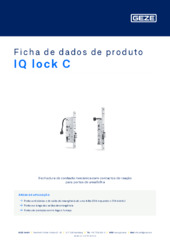 IQ lock C Ficha de dados de produto PT