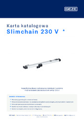 Slimchain 230 V  * Karta katalogowa PL