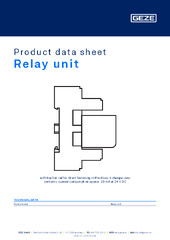 Relay unit Product data sheet EN