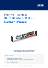 Slimdrive EMD-F mekanizması Ürün veri sayfası TR