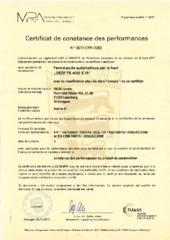 Certificat FR (1205651)