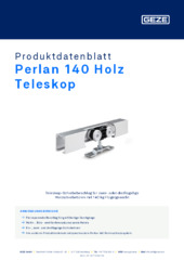 Perlan 140 Holz Teleskop Produktdatenblatt DE