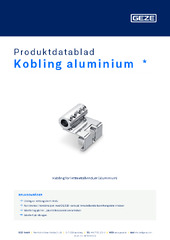 Verriegelungsmitnehmer Alu Produktdatablad NB