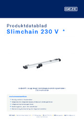 Slimchain 230 V  * Produktdatablad SV