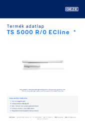 TS 5000 R/0 ECline  * Termék adatlap HU