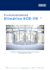 Slimdrive SCR-FR  * Produktdatablad DA