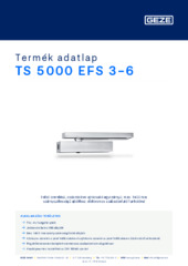 TS 5000 EFS 3-6 Termék adatlap HU