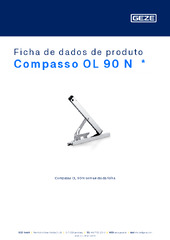 Compasso OL 90 N  * Ficha de dados de produto PT