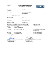 Declaration of conformity DE EN (61687)