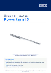 Powerturn IS Ürün veri sayfası TR