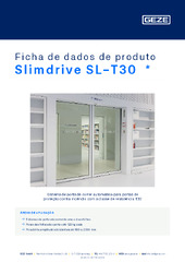 Slimdrive SL-T30  * Ficha de dados de produto PT