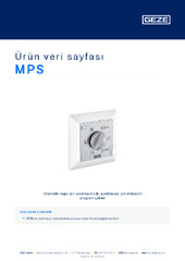 MPS Ürün veri sayfası TR