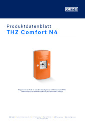 THZ Comfort N4 Produktdatenblatt DE