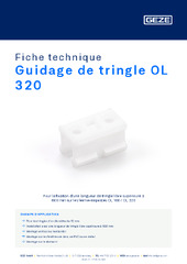 Guidage de tringle OL 320 Fiche technique FR