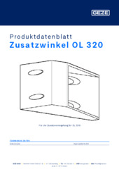 Zusatzwinkel OL 320 Produktdatenblatt DE