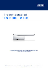TS 3000 V BC Produktdatablad DA