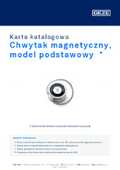 Chwytak magnetyczny, model podstawowy  * Karta katalogowa PL