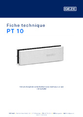 PT 10 Fiche technique FR