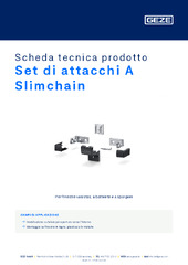 Set di attacchi A Slimchain Scheda tecnica prodotto IT
