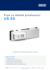 US 50 Fișa cu datele produsului RO