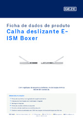 Calha deslizante E-ISM Boxer Ficha de dados de produto PT