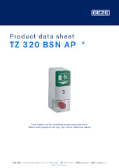 TZ 320 BSN AP  * Product data sheet EN