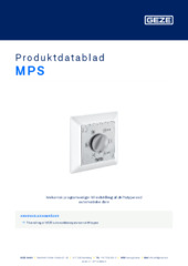 MPS Produktdatablad DA