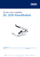 OL 320 Handhebel Ürün veri sayfası TR