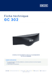 GC 302 Fiche technique FR