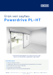 Powerdrive PL-HT Ürün veri sayfası TR