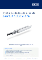 Levolan 60 vidro Ficha de dados de produto PT